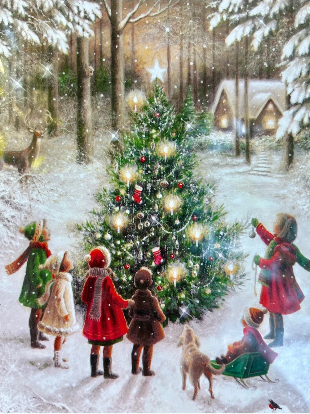 NWT Sealed American Greetings Christmas Cards 16 Ct Nostalgic Hazel Lincoln